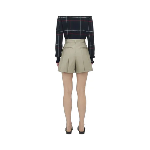 Pleated Shorts