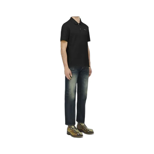 Logo Embroidered Short-Sleeved Polo Shirt