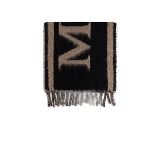 Logo Jacquard Fringed-Edge Scarf