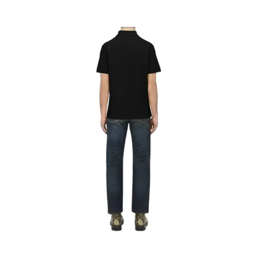 Logo Embroidered Short-Sleeved Polo Shirt