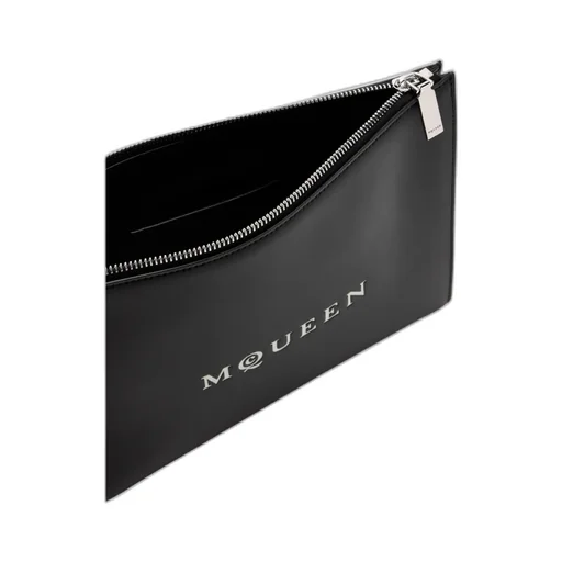 Logo Printed Zipped Pouch