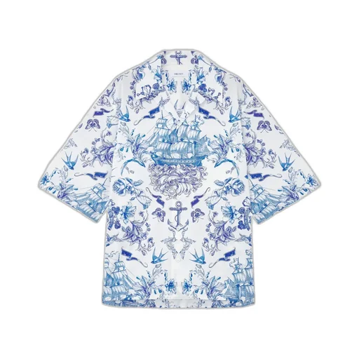 Graphic Printed Short-Sleeve Shirt