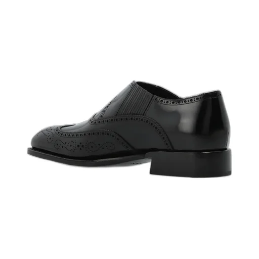 Brogue Style Slip-On Loafers