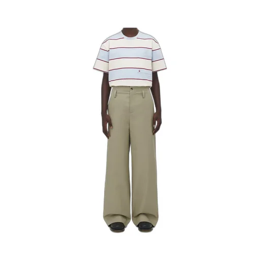 Straight-Leg Chino Trousers