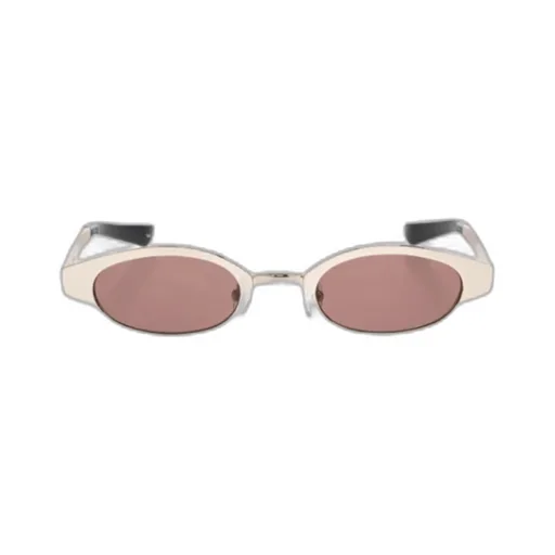 Ellipse Oval-Frame Sunglasses