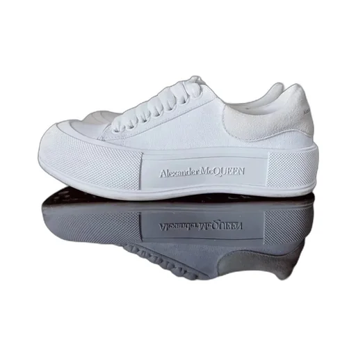 Deck Plimsoll Lace-Up Sneakers