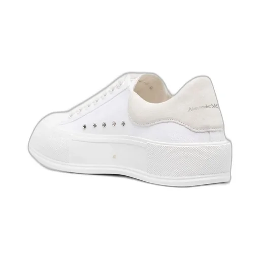 Deck Plimsoll Lace-Up Sneakers