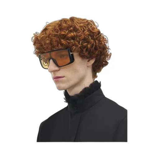 Geometric-Frame Sunglasses