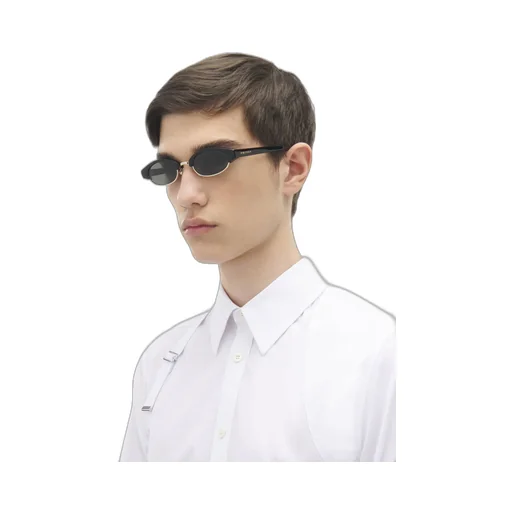 Ellipse Oval-Frame Sunglasses