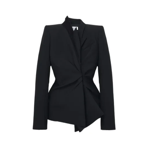 Twisted Lapel Jacket
