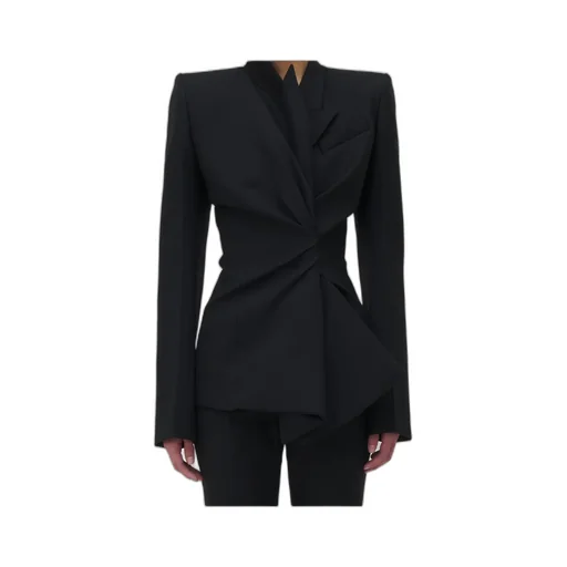 Twisted Lapel Jacket