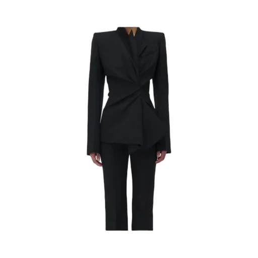 Twisted Lapel Jacket
