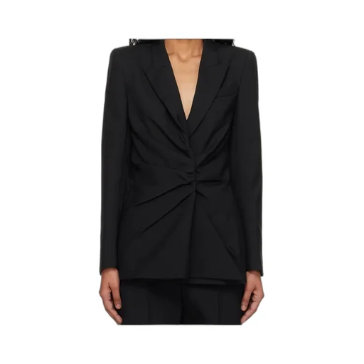 Twisted Lapel Jacket