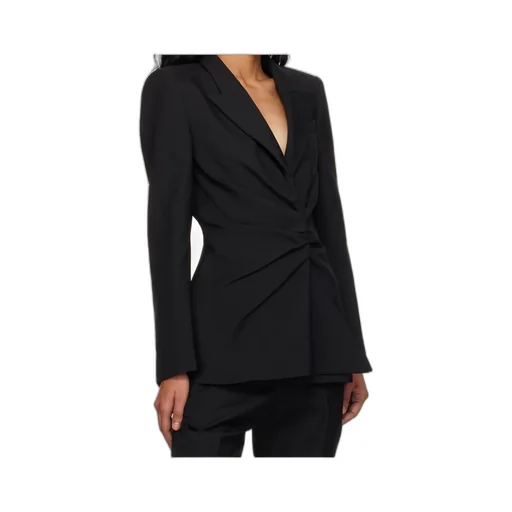 Twisted Lapel Jacket