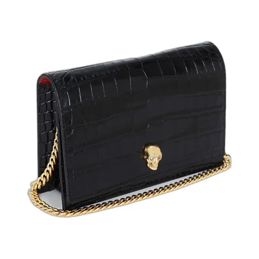 Skull Pattern Cross-Body Bag