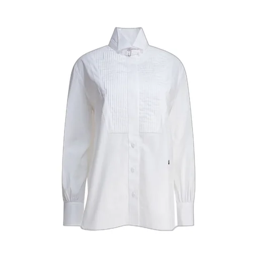 Long Sleeved Pleated Shirt