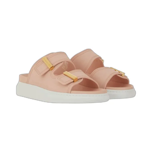 Double Strap Slip-On Slides