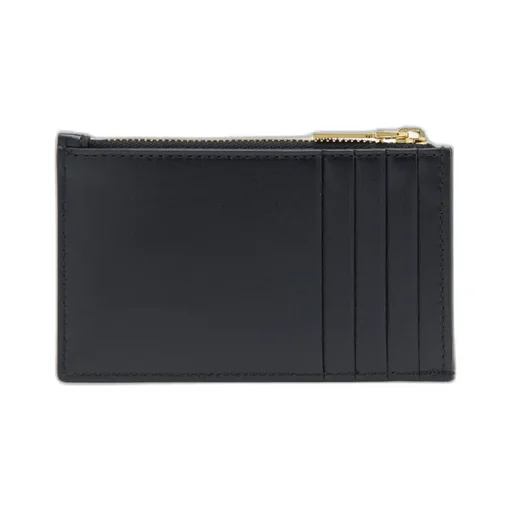 Logo Printed Zipped Card Holder