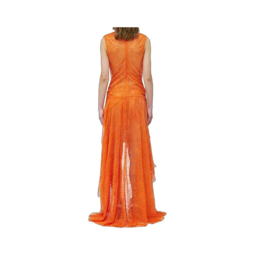 Asymmetric Sleeveless Midi Dress