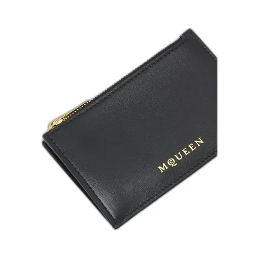 Logo Printed Zipped Card Holder