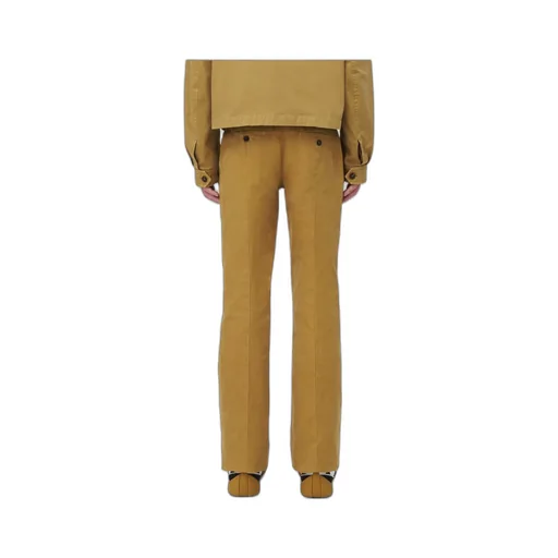 Low-Waisted Chino Trousers