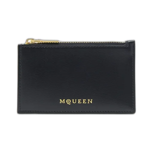 Logo Printed Zipped Card Holder