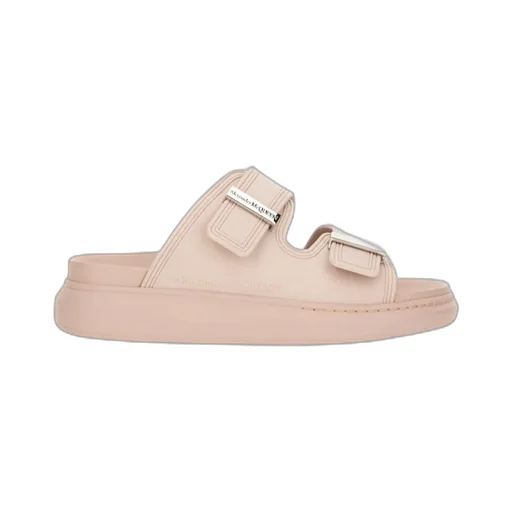Double Strap Slip-On Sandals