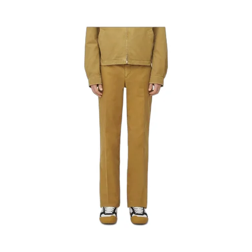 Low-Waisted Chino Trousers