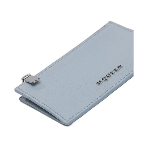 Logo Plaque Zipped Wallet