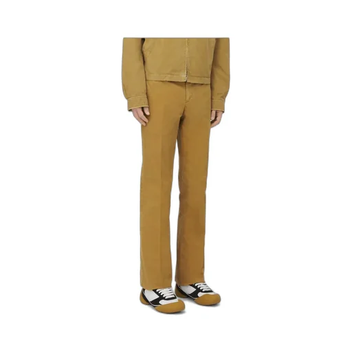 Low-Waisted Chino Trousers