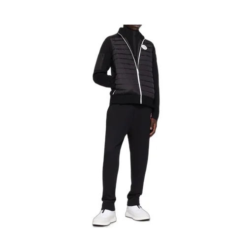 Spliced Down Vest Jacket