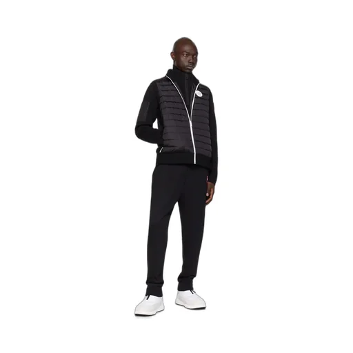 Spliced Down Vest Jacket