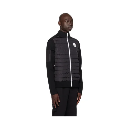 Spliced Down Vest Jacket