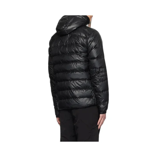Zippered Long-Sleeved Down Jacket