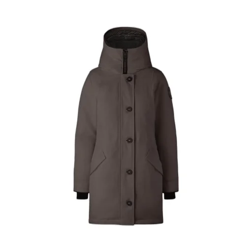 Button-Up Hooded Parka