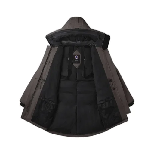 Button-Up Hooded Parka