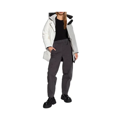 Logo Patch Hooded Jacket
