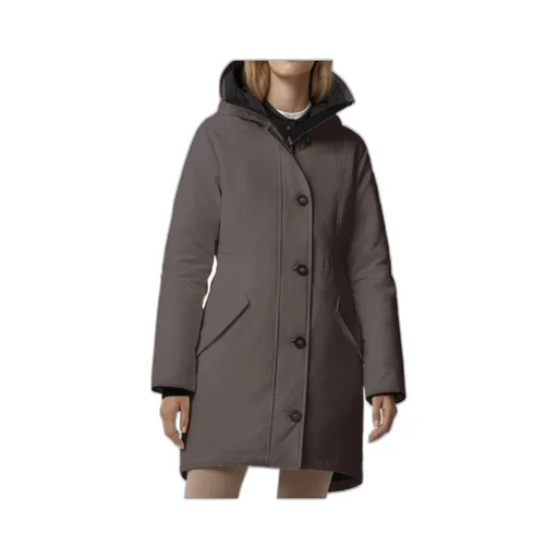 Button-Up Hooded Parka