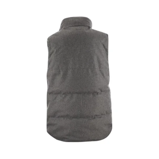 Logo Patch High-Neck Gilet