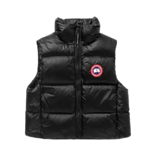 Cypress Logo-Patch Zipped Puffer Gilet