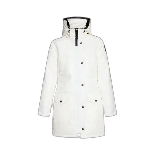 Logo Patch Hooded Jacket