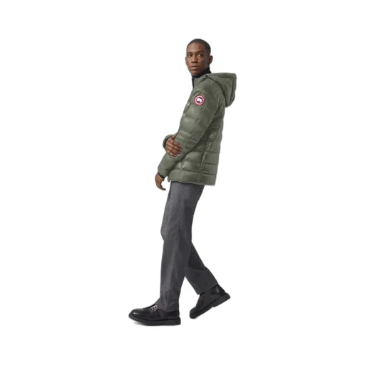 Logo-Patch Sleeve Padded Jacket