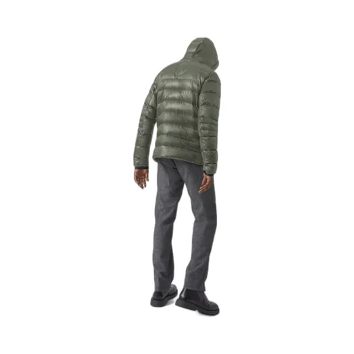 Logo-Patch Sleeve Padded Jacket