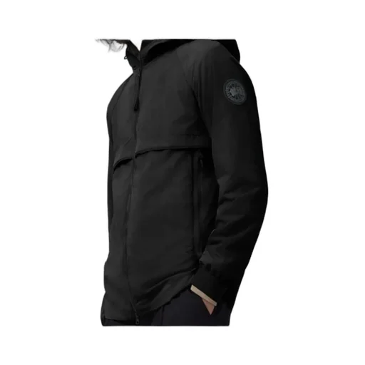 Long-Sleeved Hooded Jacket