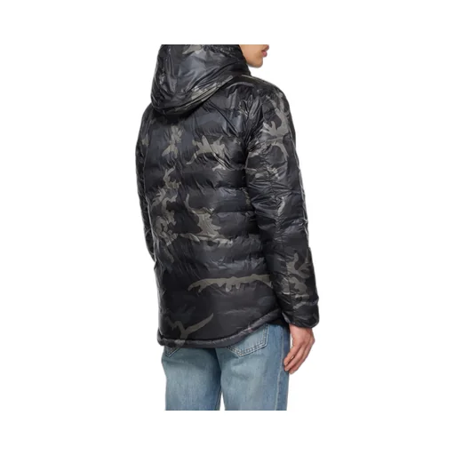 Logo Quilted Down Jacket