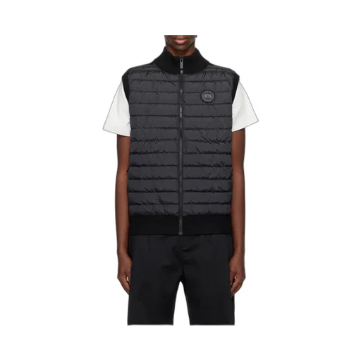 Hybridge Logo-Patch Quilted Gilet