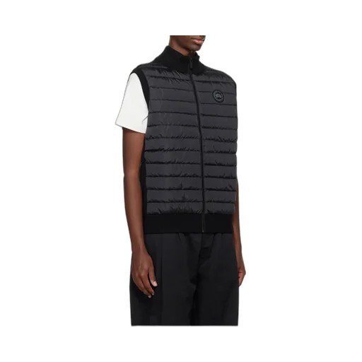 Hybridge Logo-Patch Quilted Gilet