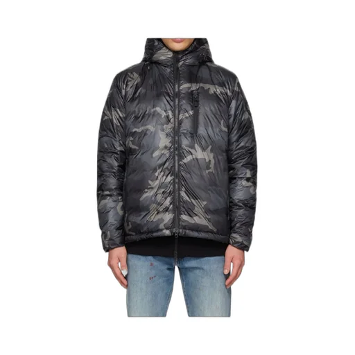 Logo Quilted Down Jacket