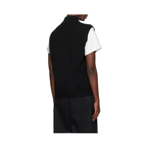 Hybridge Logo-Patch Quilted Gilet