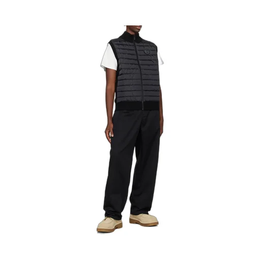 Hybridge Logo-Patch Quilted Gilet